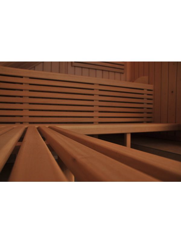 Listwa ławkowa do sauny z drewna abachi - 22x74x2150mm