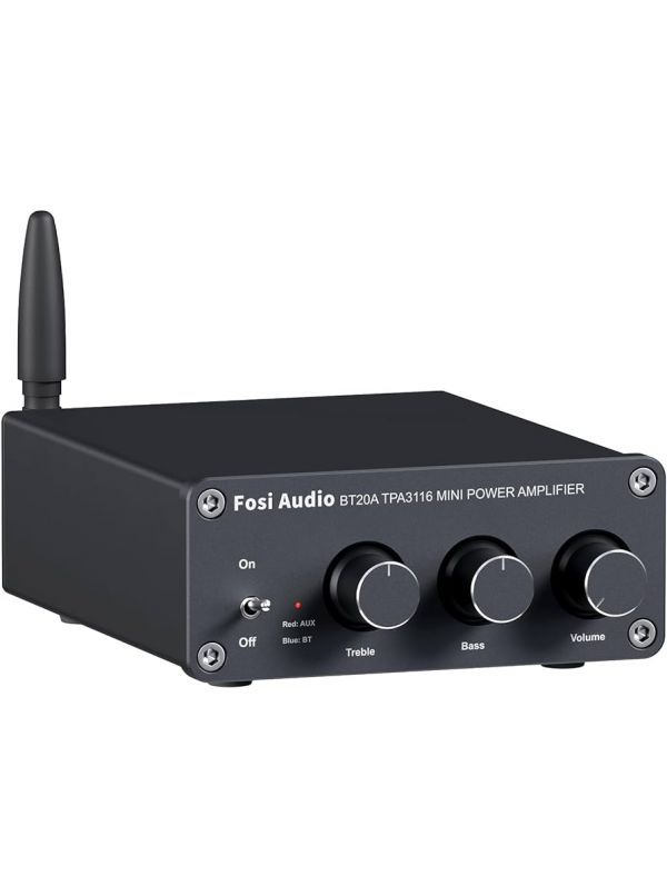 FOSI Audio BT20A wzmacniacz mocy z Bluetooth 5.0