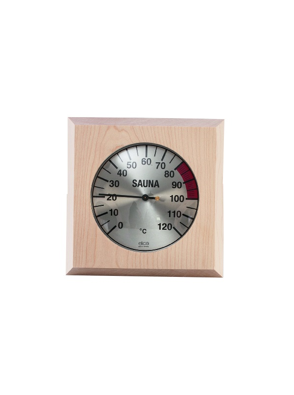 Termometr saunowy w drewnianej ramce Eliga 170mm