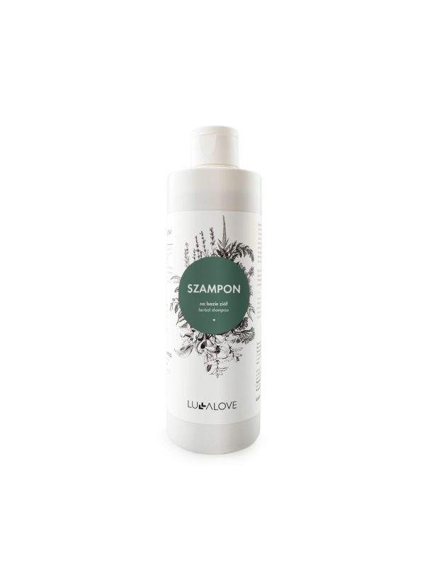 Ziołowy szampon oczyszczający na porost włosów by Lullalove