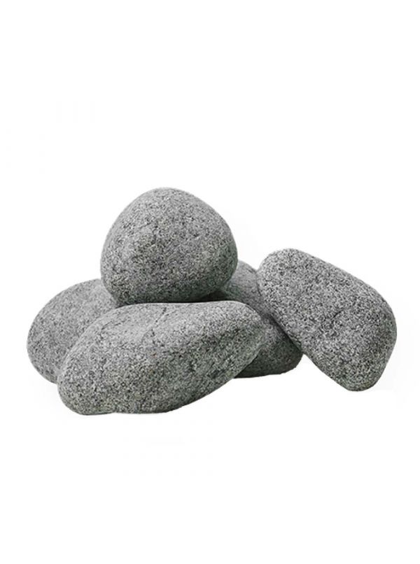 Zaokrąglone kamienie do pieców saunowych SAUNARIO 5-10cm 10kg 