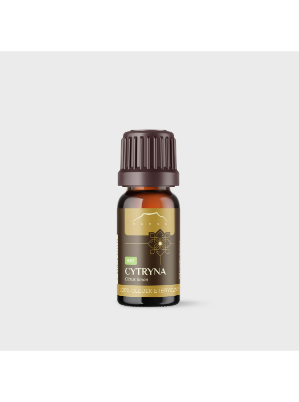 Cytrynowy  BIO 100% olejek  eteryczny Nanga 10 ml
