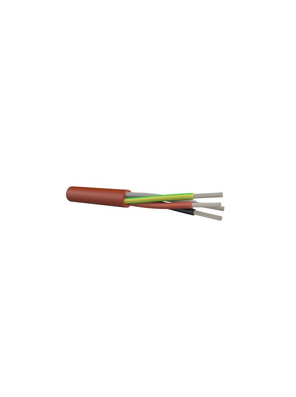 Przewód silikonowy kabel SIHF 5x2,5mm2 1mb