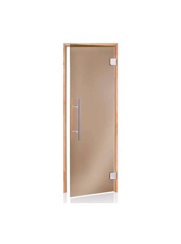 Drzwi do sauny w ramie drewnianej Andres Premium - 7x19