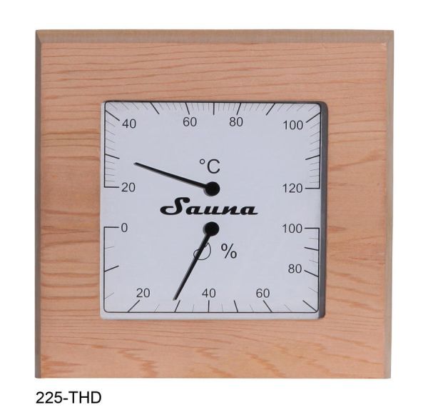 Termo-higrometr Sawo 225-THD Cedr