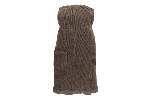 Kilt Do Sauny Damski RENTO Kenno 85x145 cm brąz