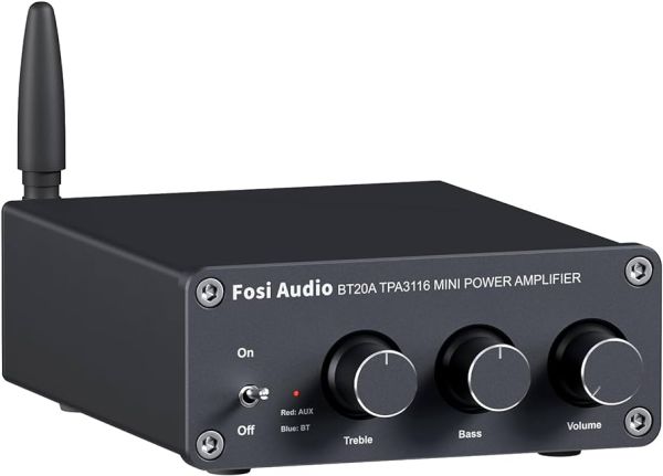 FOSI Audio BT20A wzmacniacz mocy z Bluetooth 5.0