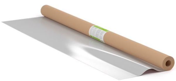 Folia aluminiowo kartonowa do izolacji sauny - mała rolka 15m2 94g/m2