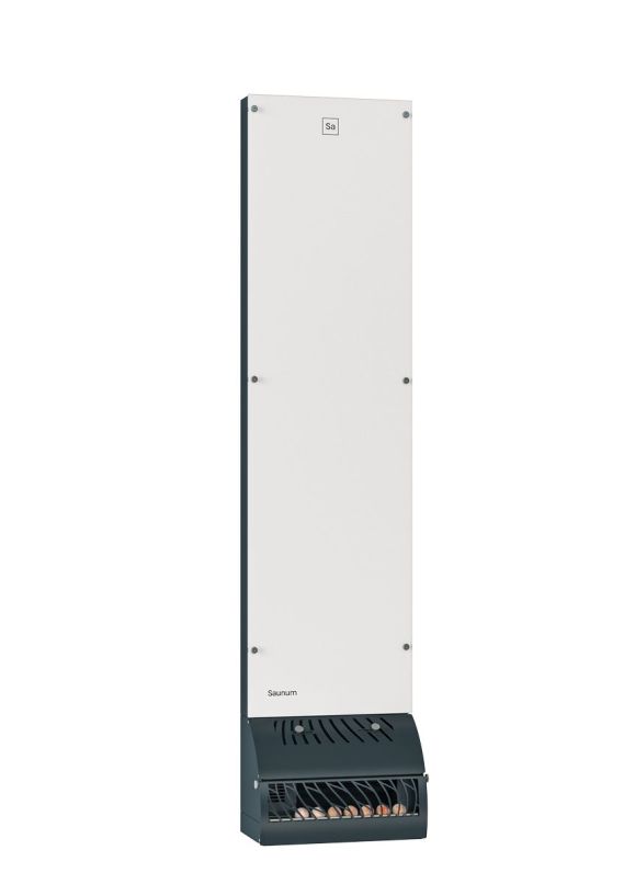 Klimatyzator SAUNUM BASE SHORT: Antracyt + szkło białe