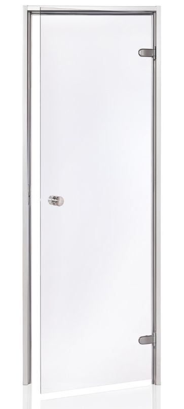 Drzwi do łaźni parowej Andres AU Aluminium 7x20 Czyste