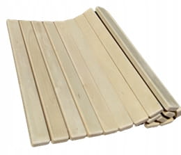 Mata podłogowa osika biała 800x600x12 ST-011A