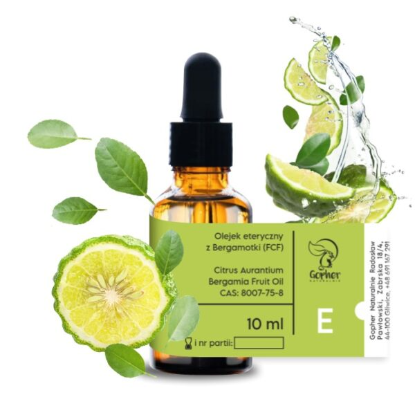Olejek eteryczny z Bergamotki 100% Gopher 10 ml