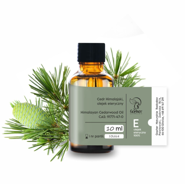 Olejek eteryczny Cedr himalajski 100% Gopher 10 ml