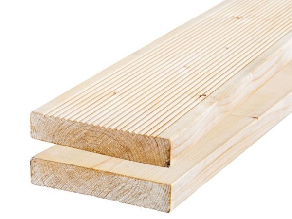 Deska Tarasowa z Drewna Iglastego Świerk 24x145x4800 - Wąski Ryfel