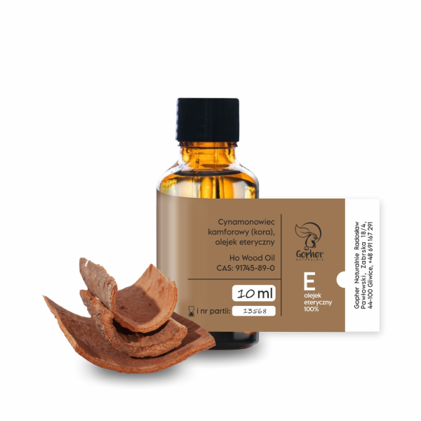Olejek eteryczny Cynamonowiec (kora) drzewo ho 100% Gopher 10 ml
