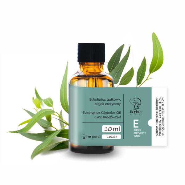Olejek eteryczny Eukaliptus gałkowy 100% Gopher 10 ml