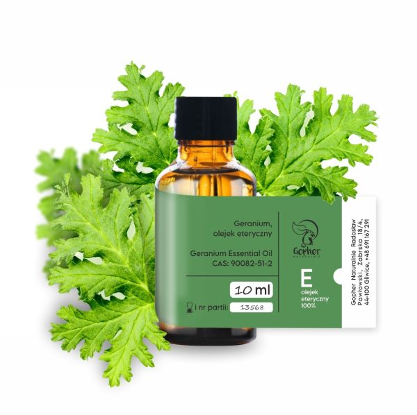 Olejek eteryczny Geranium 100% Gopher 10 ml