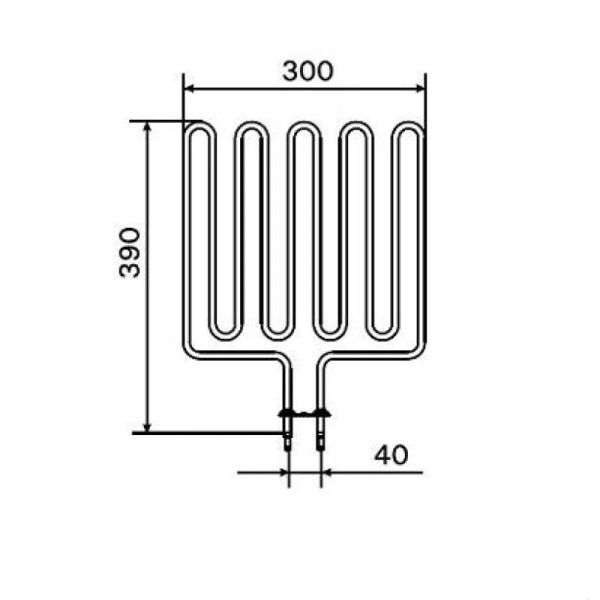 Grzałka Harvia SPZSS-110 1500W 230V