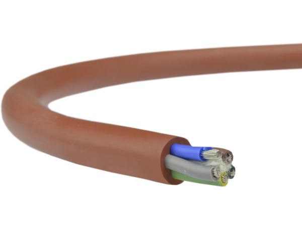 Przewód silikonowy kabel SIHF 5x1,5mm2 1mb