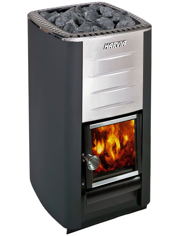 Piec na drewno Harvia M3 z kominem WHP 1500