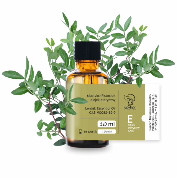 Olejek eteryczny Pistacja lentyszek-mastyks 100% Gopher 10 ml