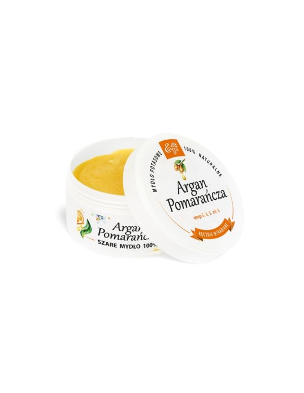 Szare Mydło Argan Pomarańcza ETJA