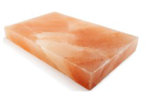 ZESTAW 10 szt. x cegła solna himalajska o wymiarze ok. 20x10x2,5 cm obustronnie gładka
