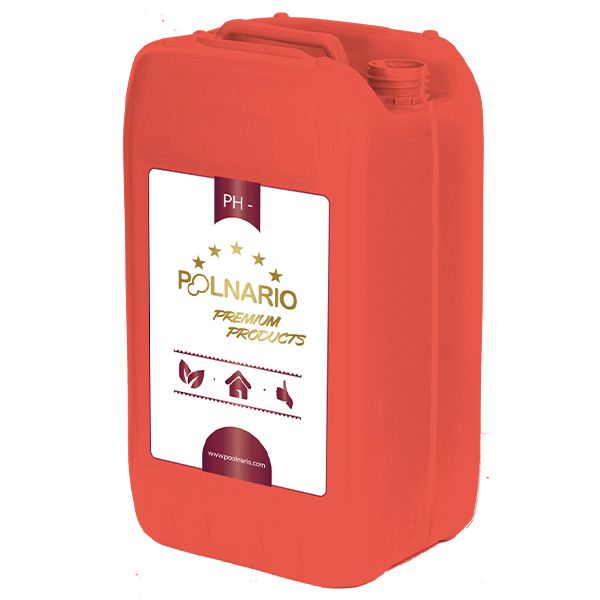 Regulator PH wody do basenu PH minus płynny 25l Poolnario 10-30-025