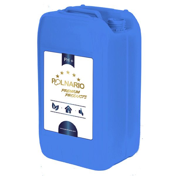 Regulator PH wody do basenu PH plus płynny 25kg Poolnario 20-30-0025