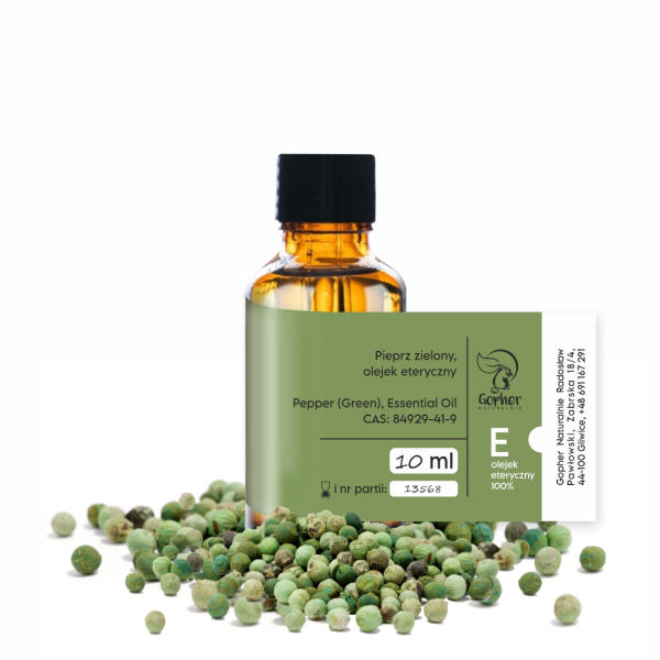 Olejek eteryczny Pieprz zielony 100% Gopher 10 ml