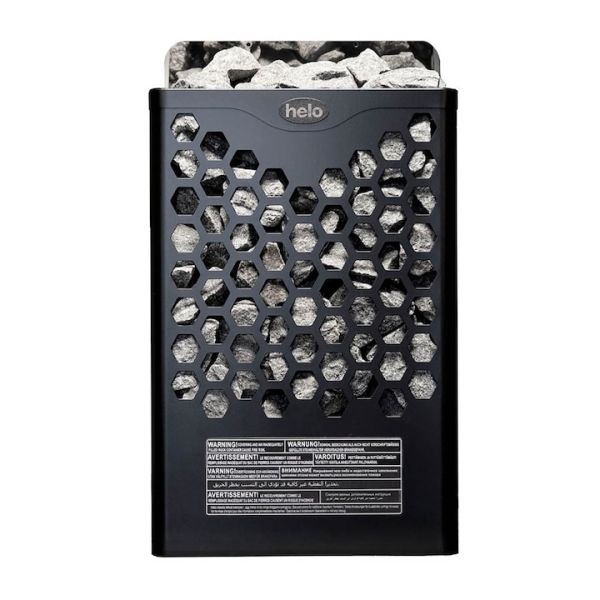 Elektryczny piec do sauny Helo Hanko 80D 8kW BLACK