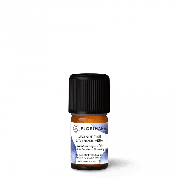 Organiczny olejek eteryczny Florihana Lawenda Zwyczajna Lavandula angustifolia 5g