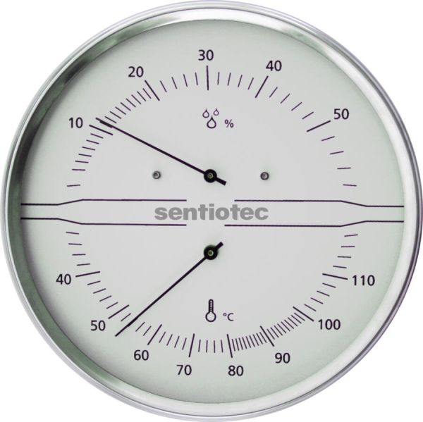 Termo-higrometr Sentiotec 110 st. Nierdzewny A210 THW