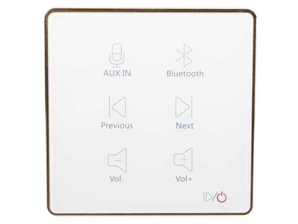Odtwarzacz ścienny audio - LAUDIO W10BT biały