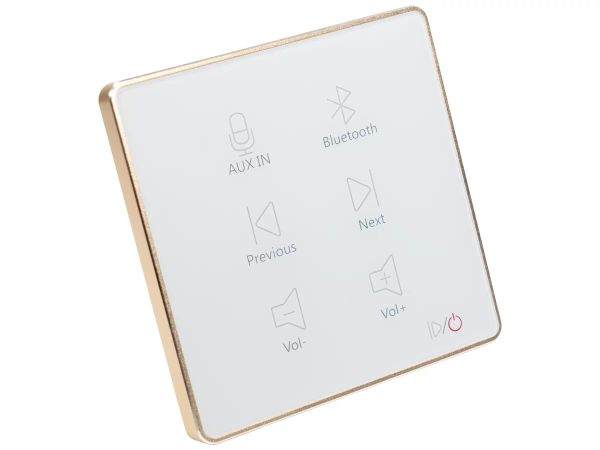 Odtwarzacz ścienny audio - LAUDIO W10BT biały