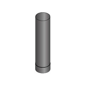 Rura dymowa 500mm - Harvia WZ050M - malowana stal