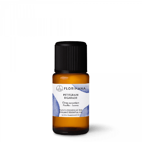 Organiczny olejek eteryczny Florihana Petitgrain Pomarańcza gorzka 15g