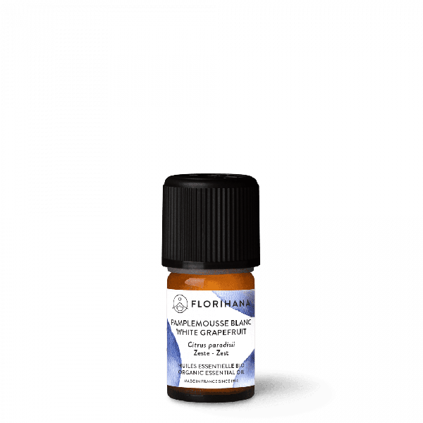 Organiczny olejek eteryczny Florihana Biały Grejpfrut Citrus Paradisii 5g