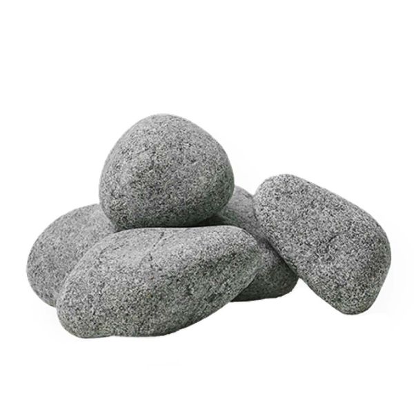 Zaokrąglone kamienie do pieców saunowych SAUNARIO 5-10cm 10kg 
