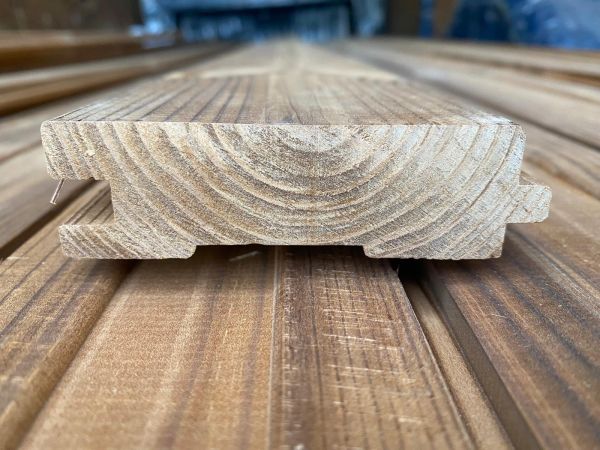 Deska podłogowa do sauny Thermo Sosna pióro-wpust 26x92x3000mm