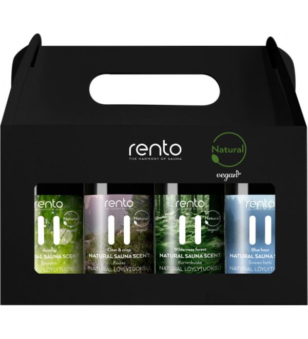 Zestaw aromatów Rento Natural 4 x 100 ml 