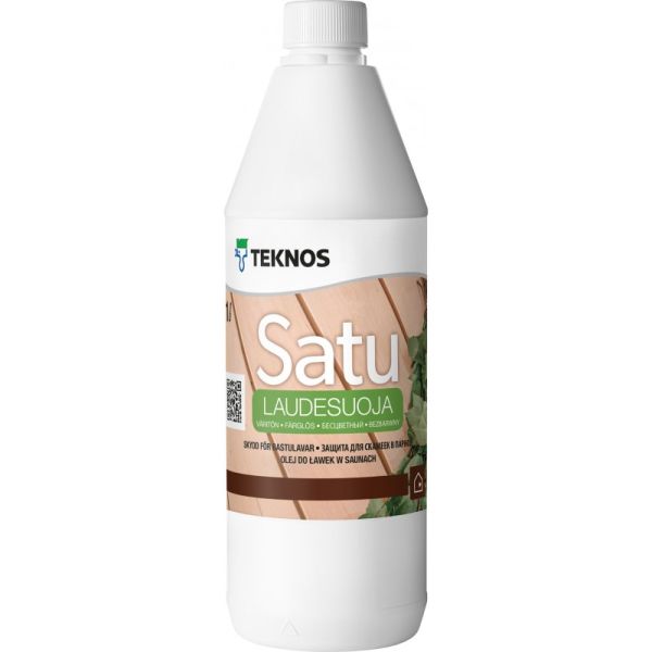 Olej Parafinowy do impregnacji sauny 1l Teknos Satu Laudesuoja 