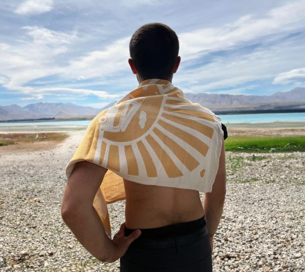 Ręcznik bambusowy KAMPER 50x90 cm Lullalove