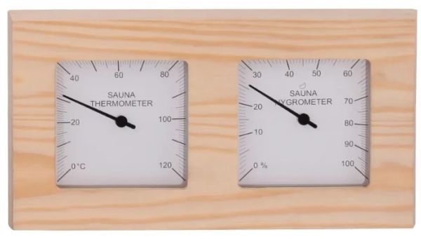 Termo-higrometr do sauny Sawo 224-THP Sosna