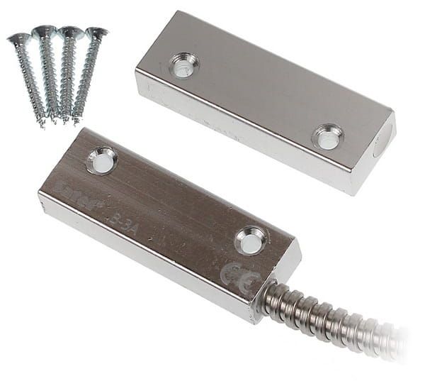 Czujka magnetyczna B-3A metalowa boczna Satel