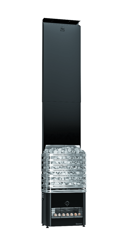 Zestaw SAUNUM Primary z piecem elektrycznym 6kW - czarny