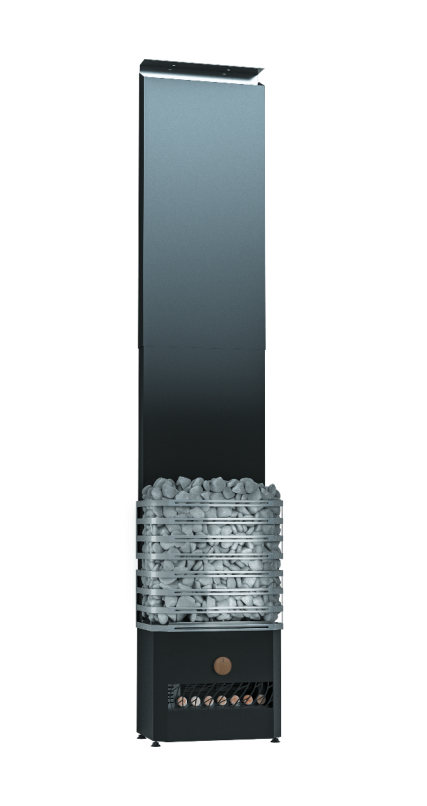 Zestaw SAUNUM Primary z piecem elektrycznym 6kW - antracyt
