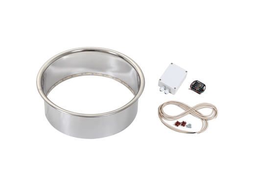 Kołnierz Harvia do osadzania pieca z oświetleniem HPC2L