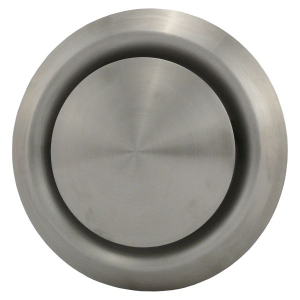 Anemostat wyciągowy metalowy nierdzewny Ø 125 mm