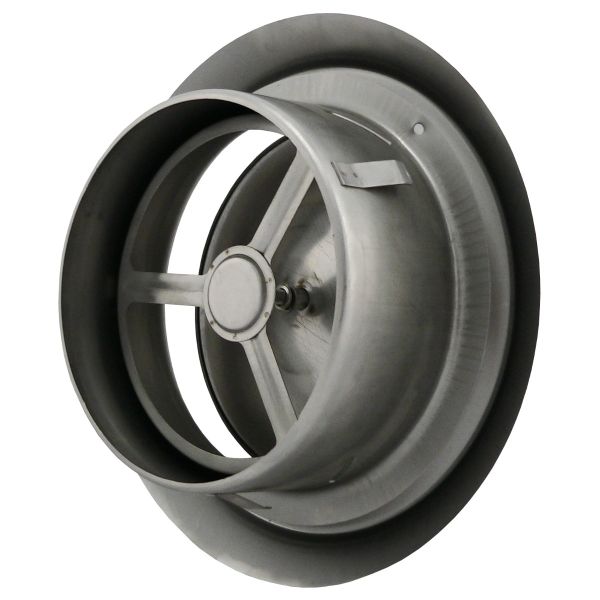 Anemostat wyciągowy metalowy nierdzewny Ø 100 mm